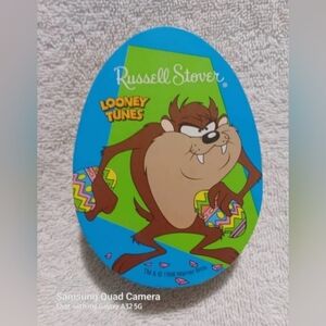 Vintage Looney tunes taz Easter egg shaped holder